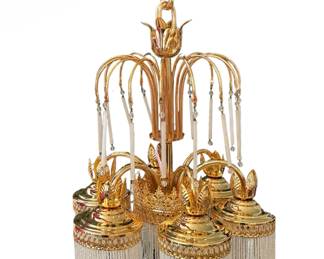 Small Venetian Crystal Chandelier