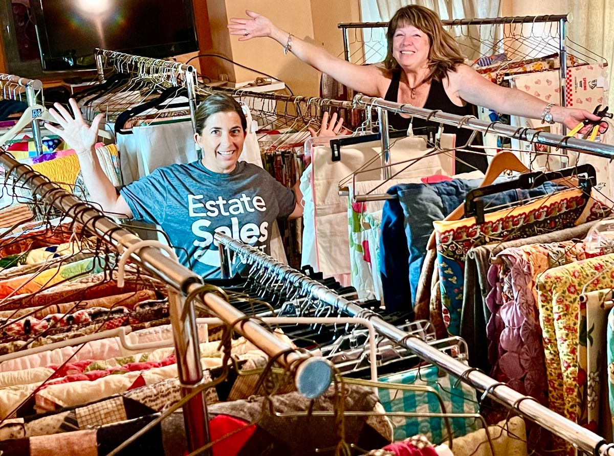 Monday 9-11am 75% off Cleanout sale.  This is the 4th day of the sale. Come help us clear out the house!  Pictures have not been updated. 