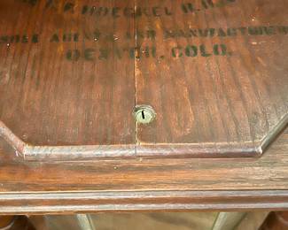 Antique ballot box!  Perfect for election year. Would make a fun party prop!