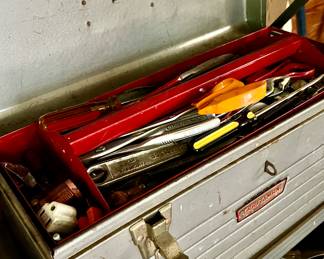 GARAGE FULL OF TOOLS.