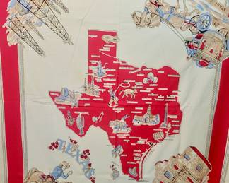 TONS OF VINTAGE FUN TEXTILES AND LINENS.