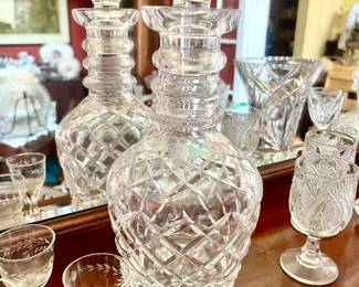 WATERFORD CRYSTAL DECANTER.