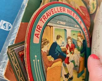 Lots of vintage and modern sewing.