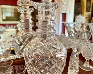 WATERFORD CRYSTAL DECANTER.