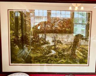 DON MAGNO, "VERDANT GLADE" SIGNED AND LIMITED LITHOGRAPH.