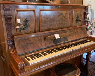 Antique German Piano