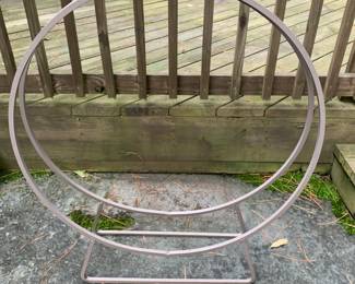 Iron Fire wood holder