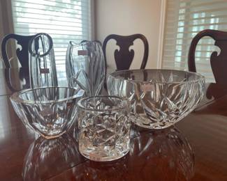 Crystal bowls