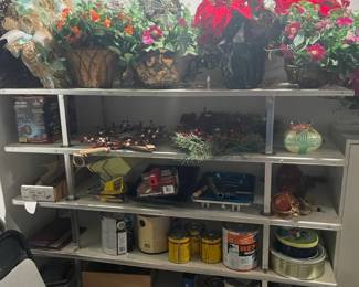 Wreaths, floral arrangements