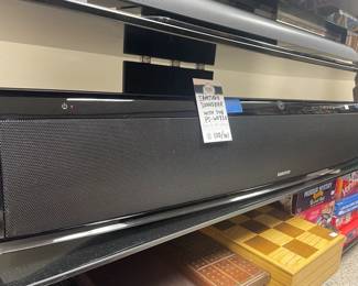 Samsung Soundbar and Subwoofer (Model Number PS-WX810), Various Board Games (such as Murder Mystery and Cribbage Set) 
