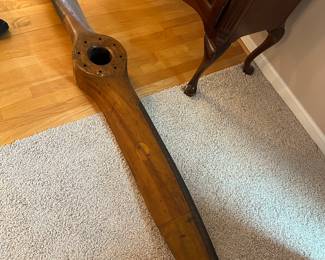 1944 wooden airplane propeller