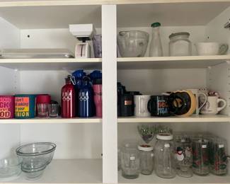 Mugs, glasses