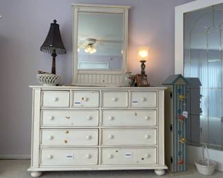 American Signature Dresser with Mirror 