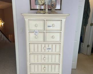 American Signature furniture lingerie cabinet, Dalhart Windberg 'Melody of the Maroon Bells'