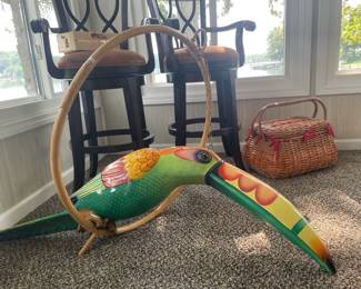 Large Hanging Toucan, Bar Stools