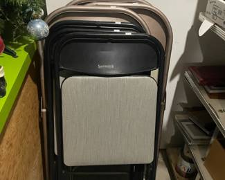 Folding chairs