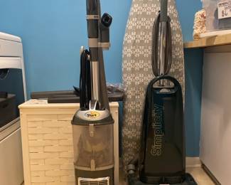 Shark vacuum, Ironing table, Simplicity vacuum