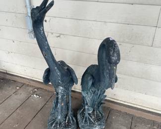 Various Outdoor Decor and Lawn Ornaments 