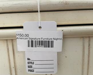 American Signature Furniture Nightstand (A) 