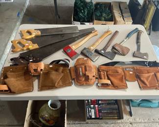 Hand Saws, Hatchets 