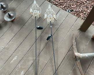 Various Outdoor Decor and Lawn Ornaments , Various Pick Axes 