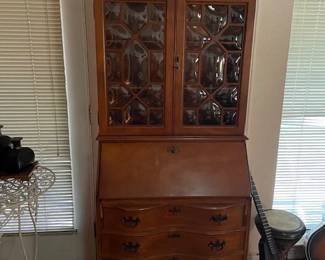 Antique secretary desk
