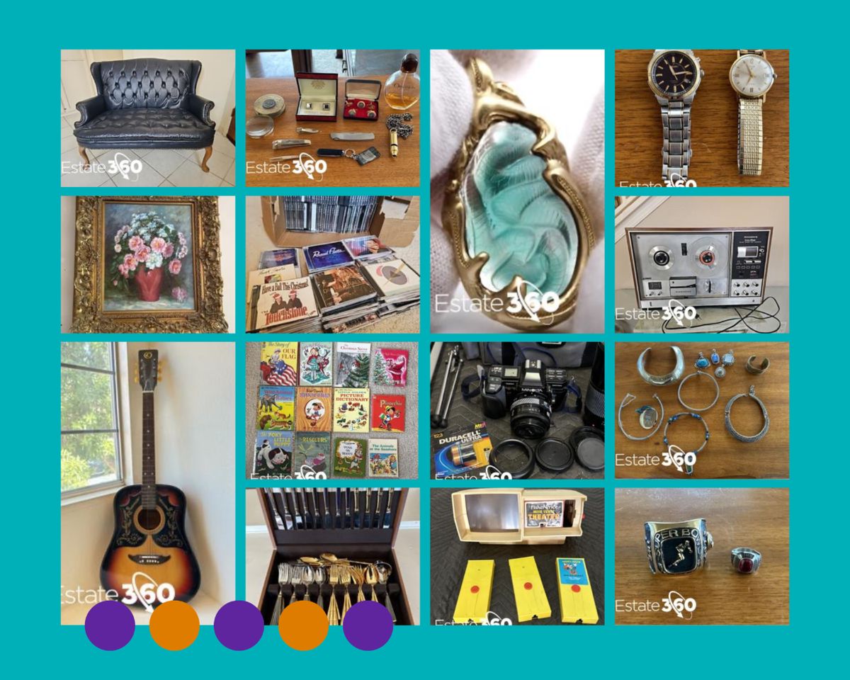 Wedding Mood Board Photo Collage