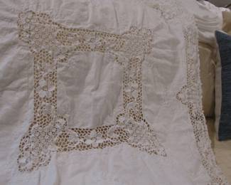 Antique Linens From England