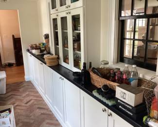 Every cabinet is STUFFED