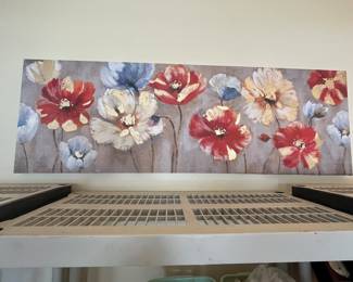 $50 Floral colorful art 59W 20T