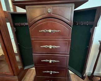 $60 Jewerly armoire 16 D 11W 40H