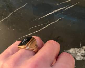 #H - 10kt men ring $150 