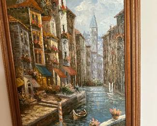 A - $40 - Venice canal Decor 