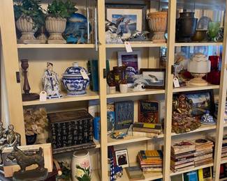 Books, Vases & Figurines