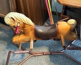 Wonder Horse. Nice shape. Springs are firm.