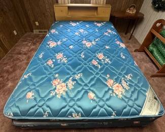 MCM Full bed & mattress. Clean, no stains.