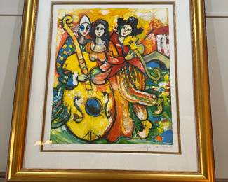 Raya Sorkine signed and numbered print 