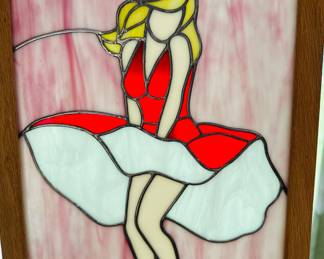 Large selection of stained glass 