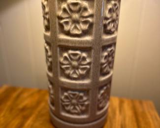 Pair of brutalist, cubist MCM lamps 