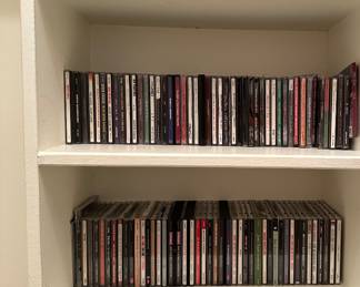 Huge selection of DVD's and CD's 