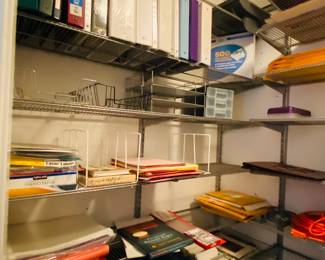 We’ve got office supplies. The kind of things that are useful and you use.