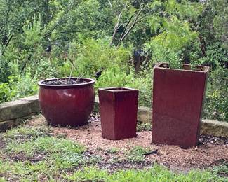 Extra large pottery planters