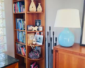 Solid wood, danish bookcases