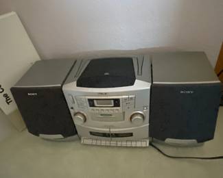 A ton of possibilities with the stereo. Listen to old books on tape and CDs. 
Old-school technology, you can count on! 