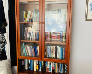 Danish made cabinet with glass  front