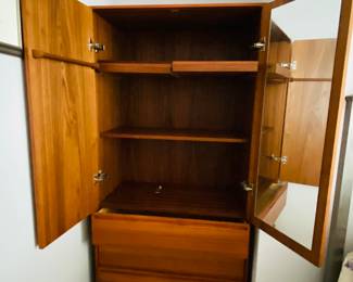 Solid danish made Torring armoire. Style and function