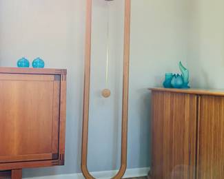 Love this Danish, modern teak clock