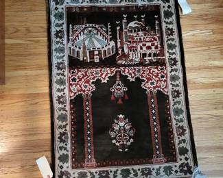 silk prayer rug