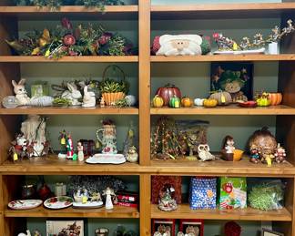 Seasonal decorations, figurines and more!