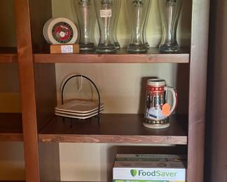 FoodSaver system, Stein, Marine coasters, Marine beer glasses, salt & pepper shakers...  